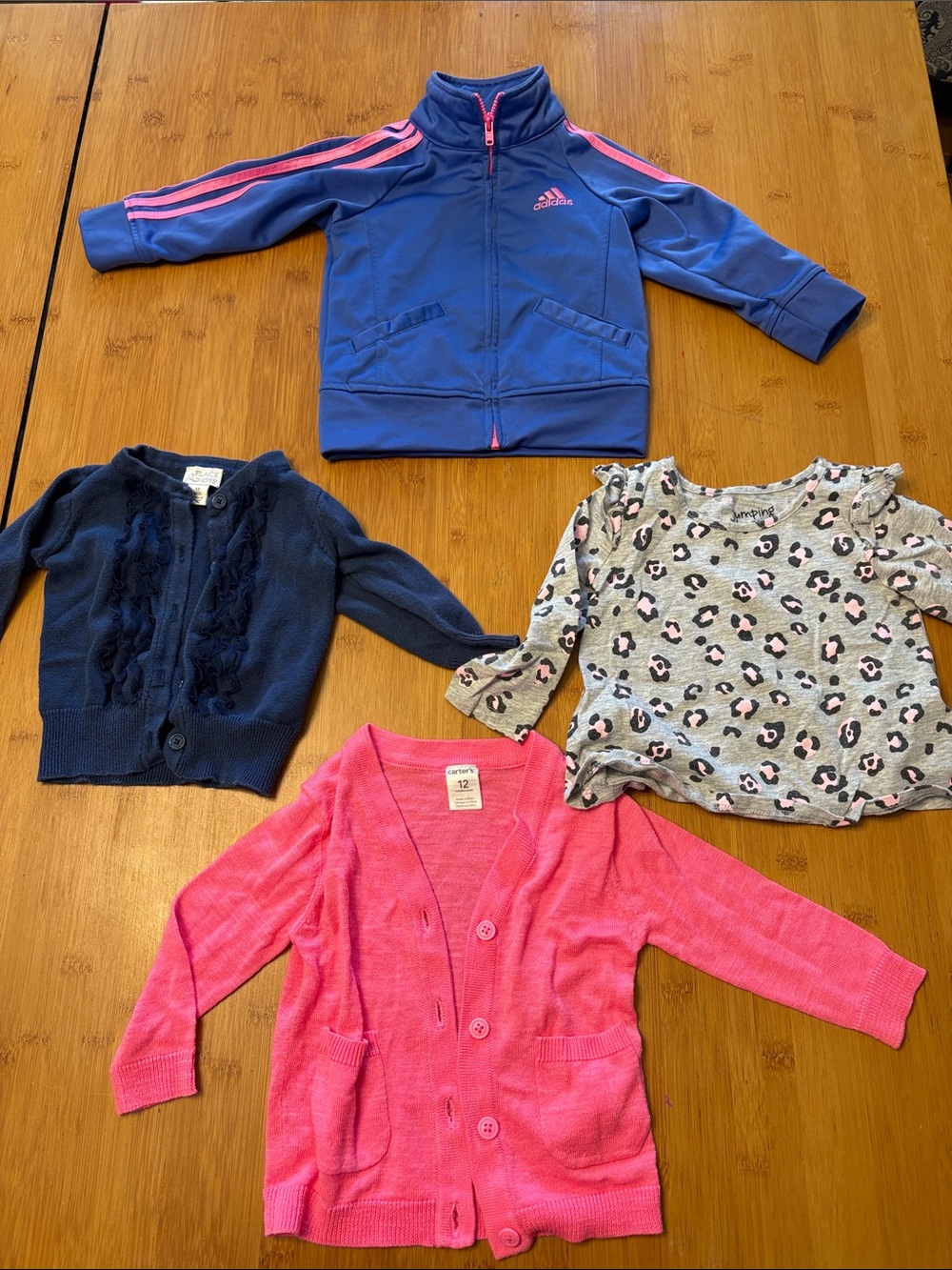 12 Month Baby Girl Jacket, Shirt, Jacket Bundle